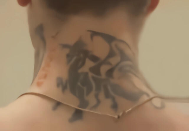 Lyrical Dragon tattoo