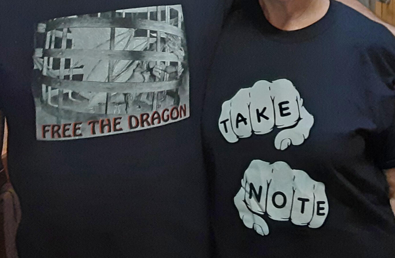 Super Fam Super Fam wearing Lyrical Dragon swag